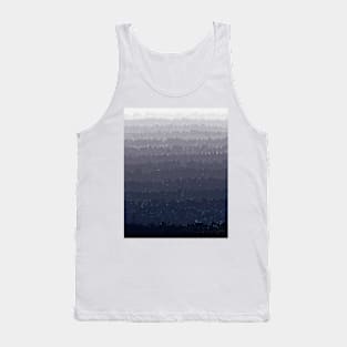 Indigo Grey watercolor Tank Top